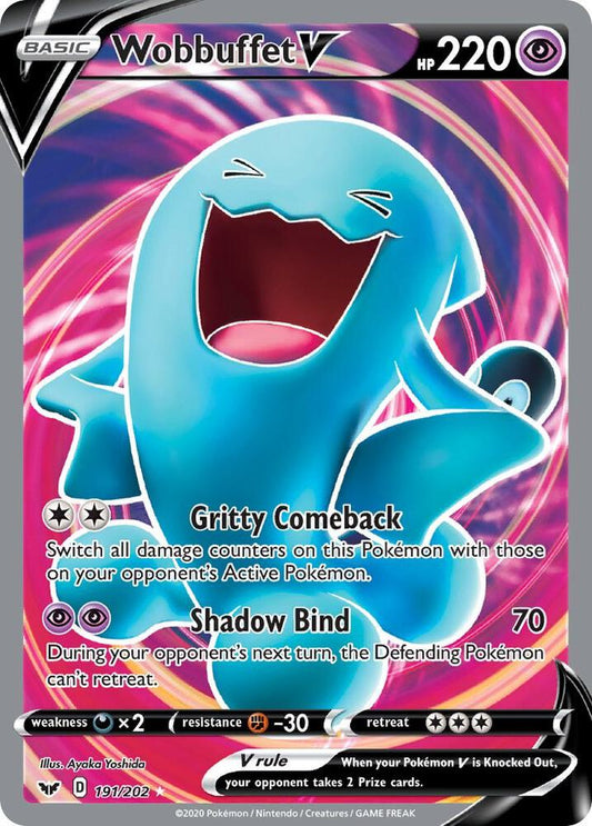 Wobbuffet V (Full Art) 191/202