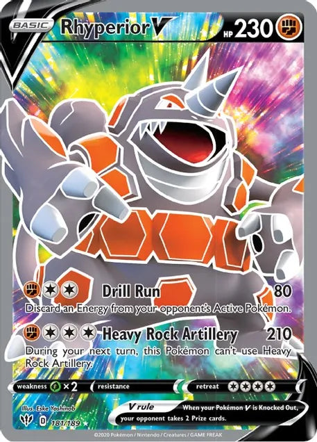 Rhyperior V (Full Art) 181/189