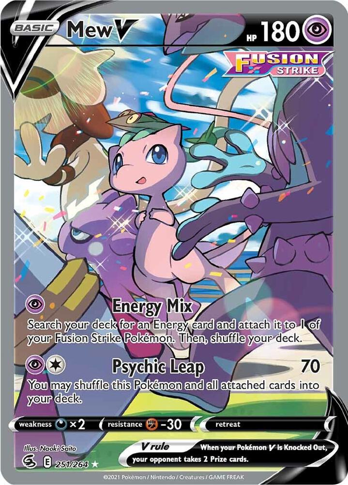 Mew V (Alternate Full Art) 251/264