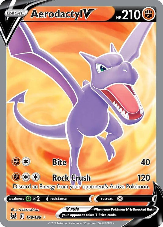 Aerodactyl V (Full Art) 179/196