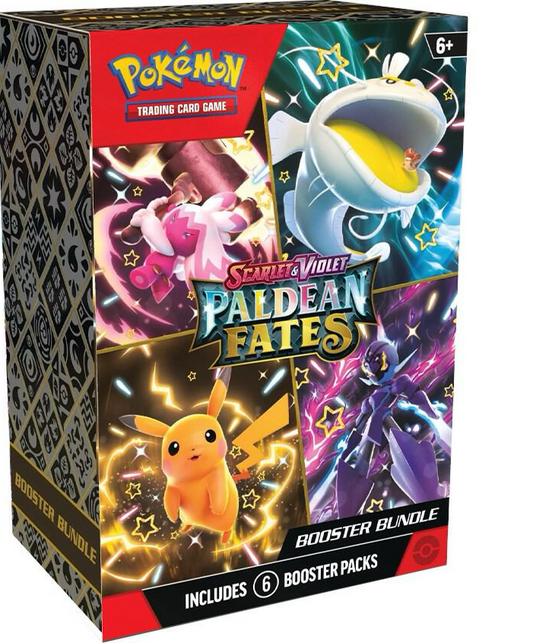 Paldean Fates Booster Bundle Display